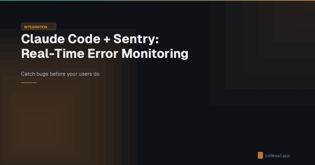 Claude Code Sentry mobile monitoring